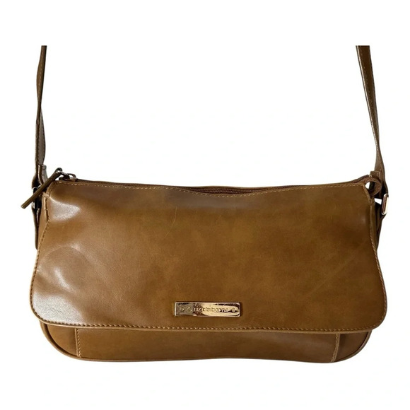 Vintage Liz Claiborne Brown Crossbody Bag - Picture 2 of 16